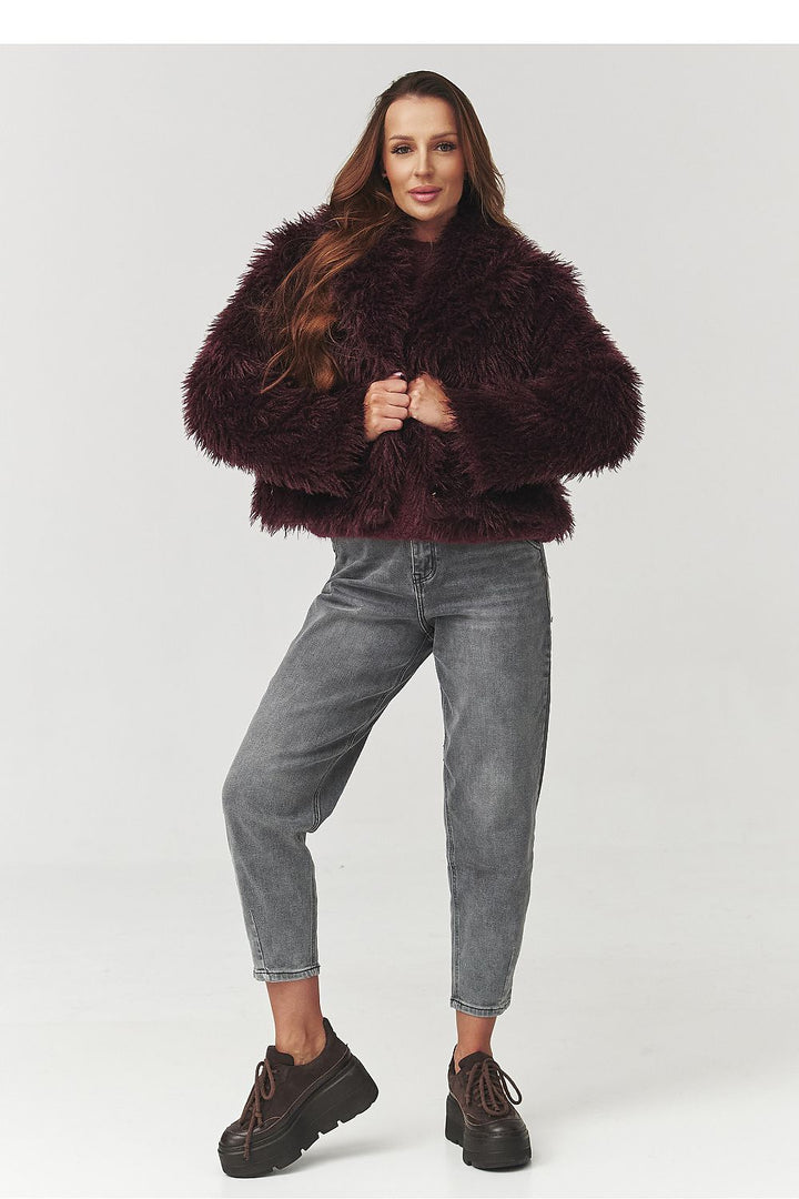 Jacket model 219750 Makadamia